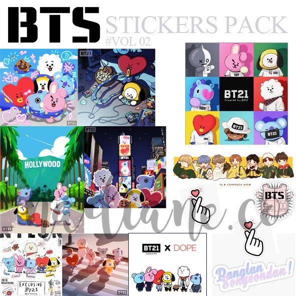 STICKERS BT21/ STIKER BTS