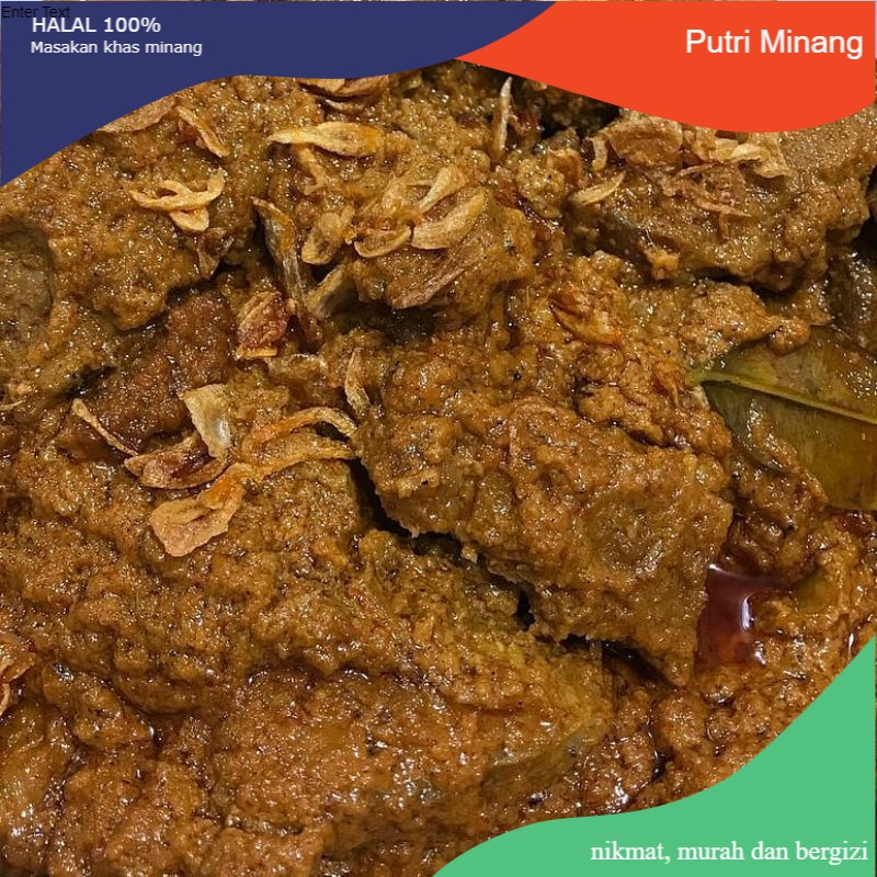 

RENDANG PADANG DAGING SAPI KHAS MINANG - putri minang