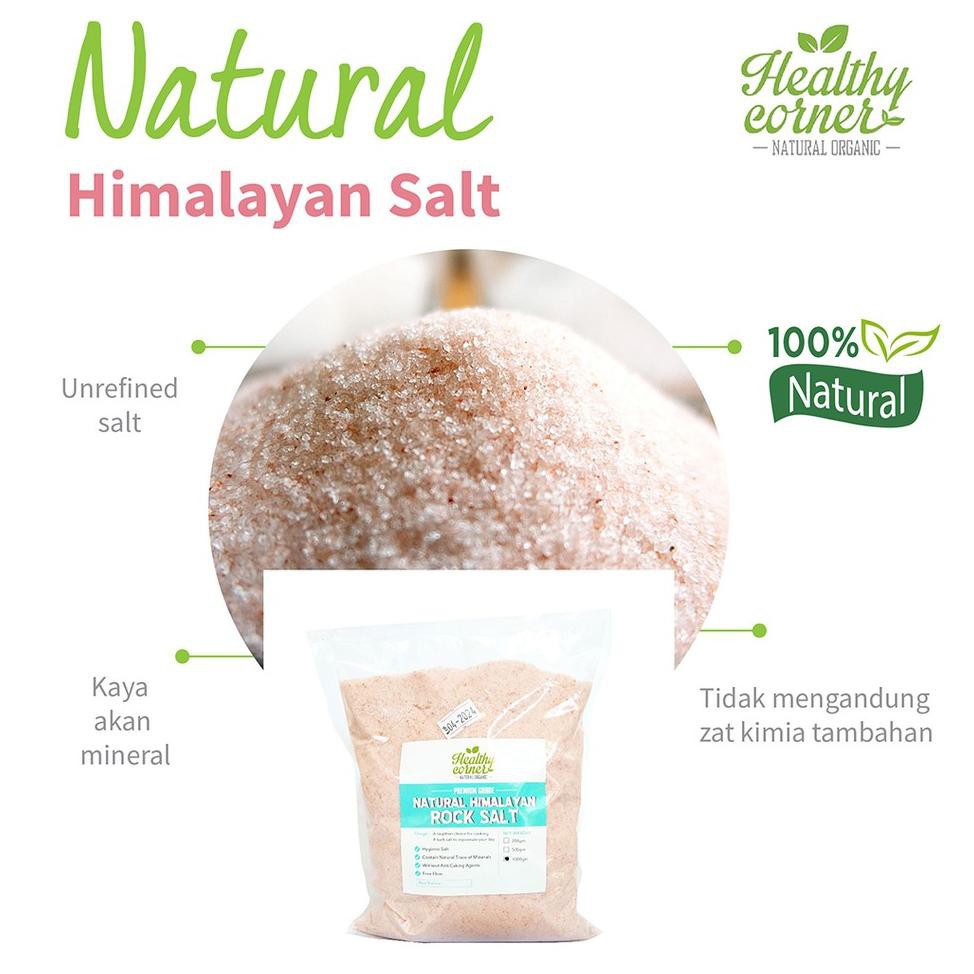 

[Lg! Promo] Natural Pink Himalayan Salt ( Garam ) - 1 Kg.,.vQ9.CDE