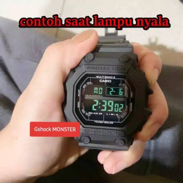 Jam Tangan Pria Digital Anti Air Sporty Casio G-Shock Segi Monster GX-2012