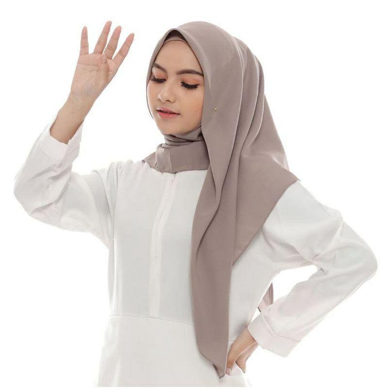 hijab paris premium/hijab segi empat paris premium putih/paris premium warna macha/paris premium war