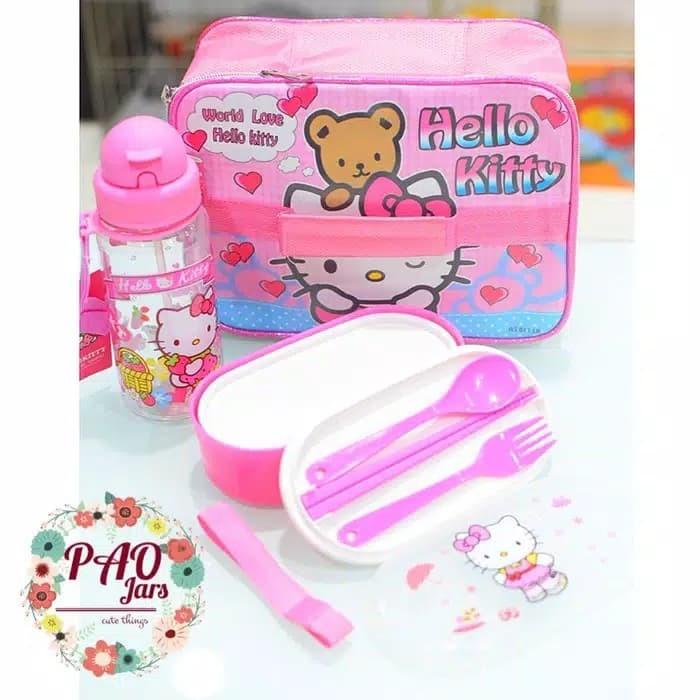 21 lunch set/kotak makan anak karakter like tupperware