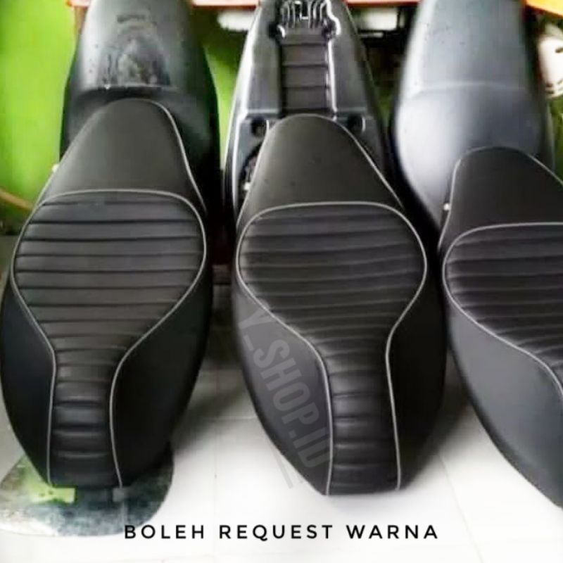 Jok Motor Yamaha Lexi Old All New Lebih Pendek Custom Caferacer MBtech