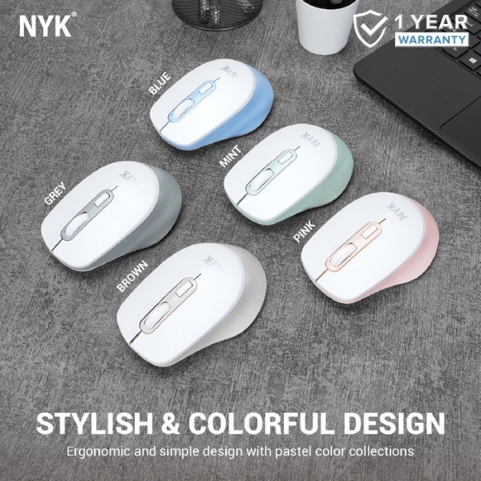 NYK C50 Mouse Wireless Bluetooth Optical Silent