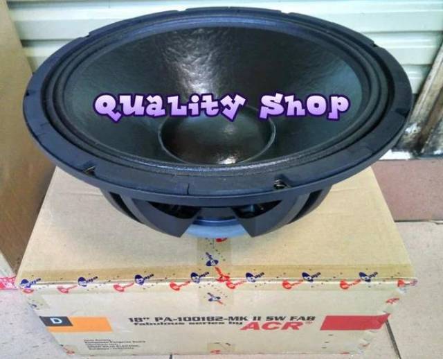 Speaker ACR Fabulous 18 Inch 1300 Watt Original