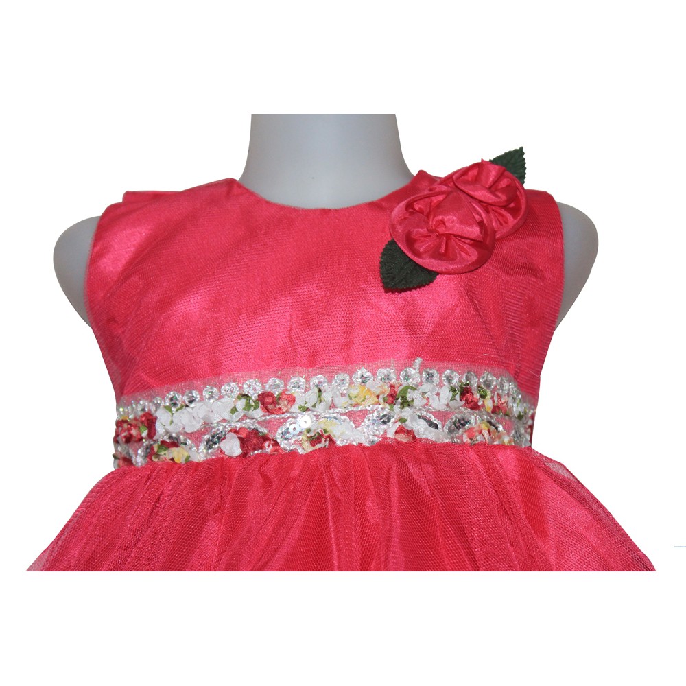 Dress Kids Elena/terusan dress anak tanpa lengan motif mute/Gaun Pesta Anak Murah/Baju Pesta Anak