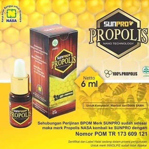 Nano Propolis - Sunpro Nasa Sejuta Manfaat