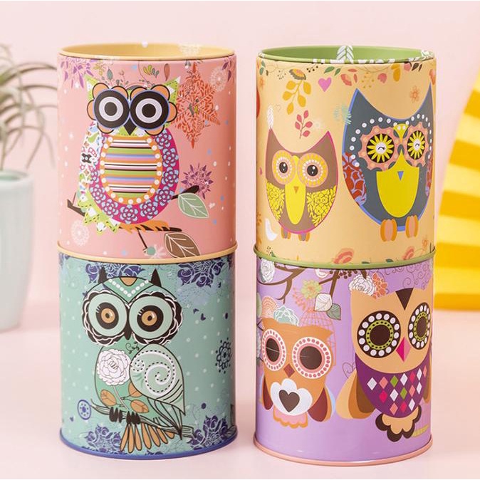 

CELENGAN KALENG UNICORN BULAT IMUT LUCU - OWL