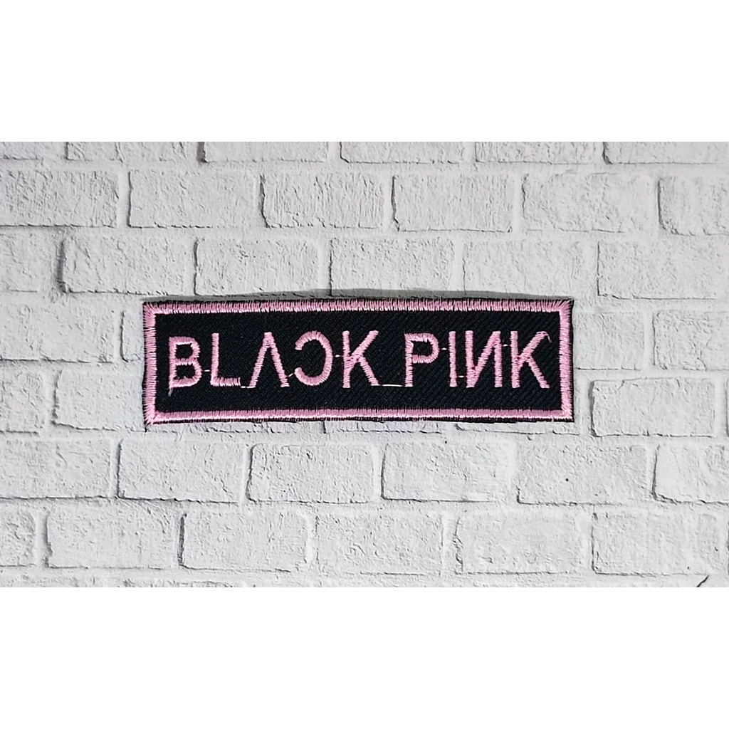 PATCH BORDIR BAND KOREA BLACK PINK