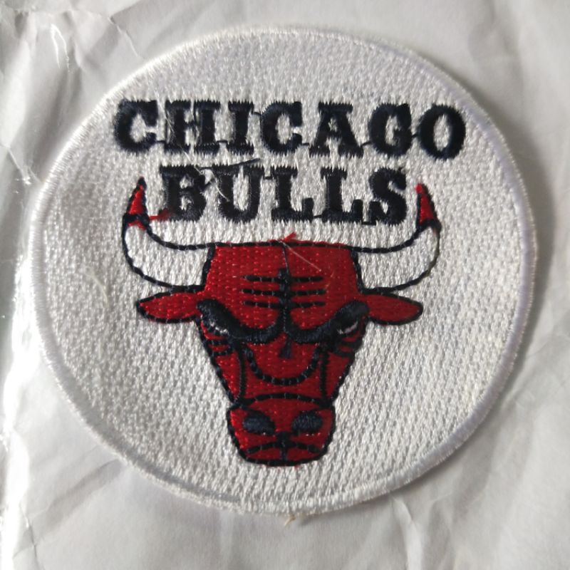 emblem bordir patch chicago bulls