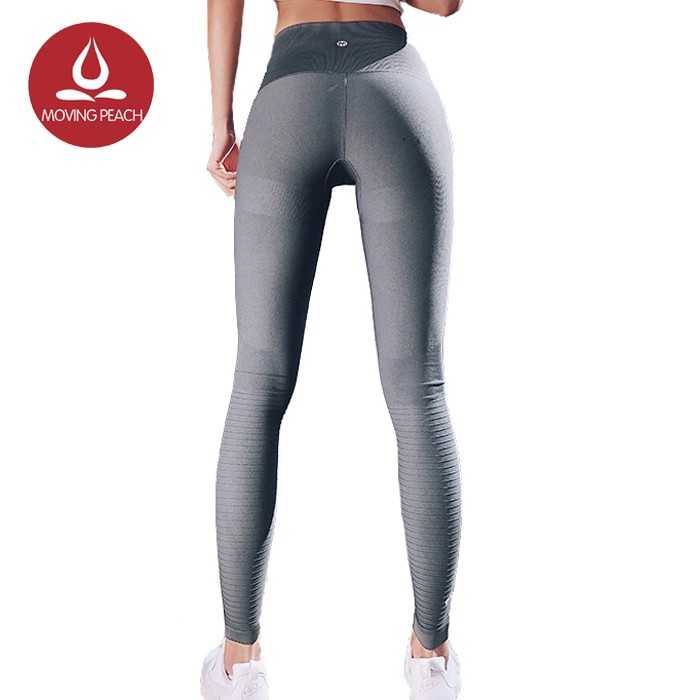 MOVING PEACH Celana  Legging Panjang  Wanita Quick Dry untuk  