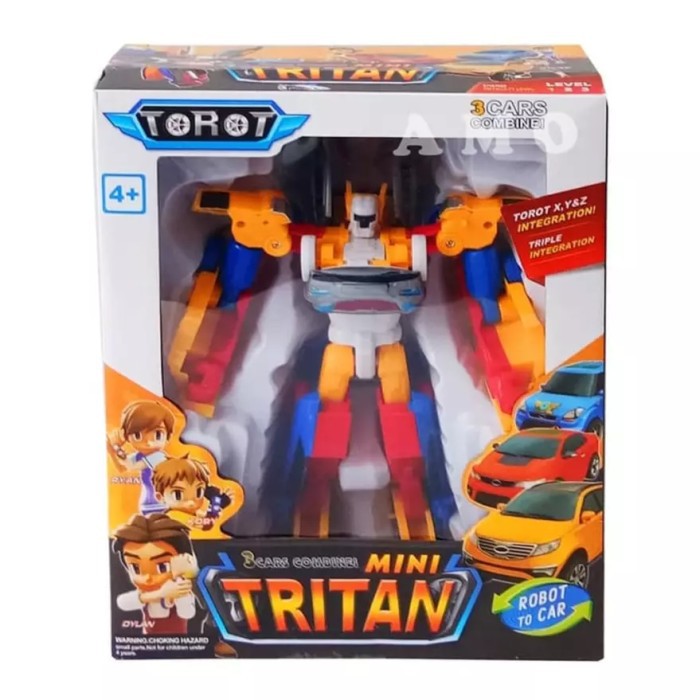 ❗ Baru Mainan Anak ❗ Toys Kingdom Cruzer Octo Remix Robot Dancing AZ188 Tobot Tritan Combine X Y Z