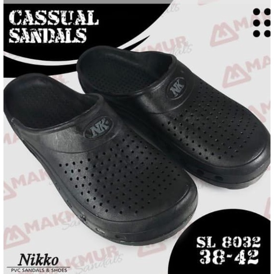 Sepatu Nikko8032 Bahan Karet Elastis Termurah