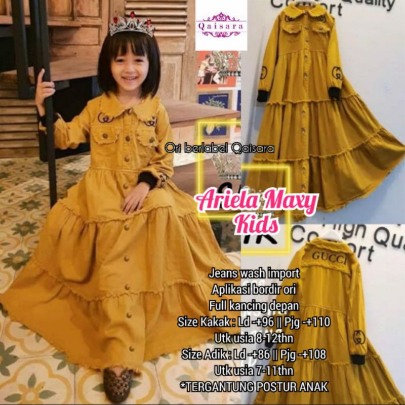 Gamis Gucci kids Cantik