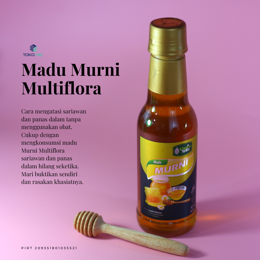 

Madu Murni Multiflora 340 gr
