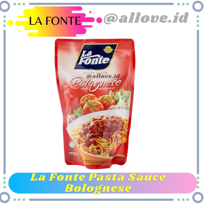 

La Fonte Pasta Sauce Bolognese 315 Gr