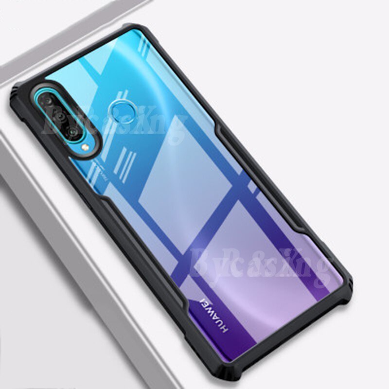 Hard Case Transparan Cover Huawei Y7A Y6P Y7P Y6 Pro Y7 Y6 Y9 2019 Y6S Y9S Nova 7i 5t P30 Lite