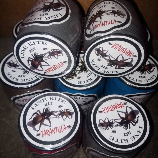 GROSIR BENANG LAYANGAN GELASAN LINE KITE NTR TARANTULA