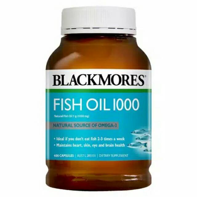 Blackmores Fish Oil 1000 mg isi 400 kapsul