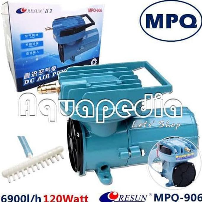 Resun Mpq-906 Pompa Udara Tenaga Aki Dc Air Pump Buru Order