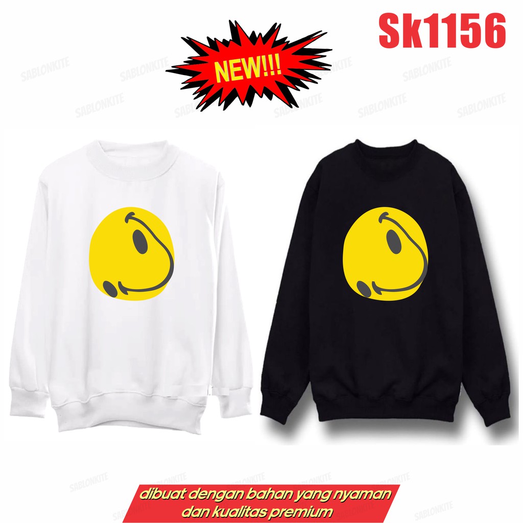 MURAH!!! HOODIE SWEATER KPOP JHOPE SMILE SK1156 UNISEX FLEECE