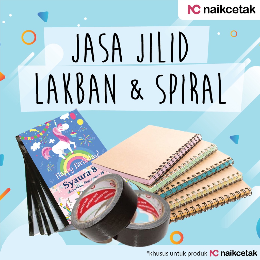 

JASA JILID LAKBAN & SPIRAL