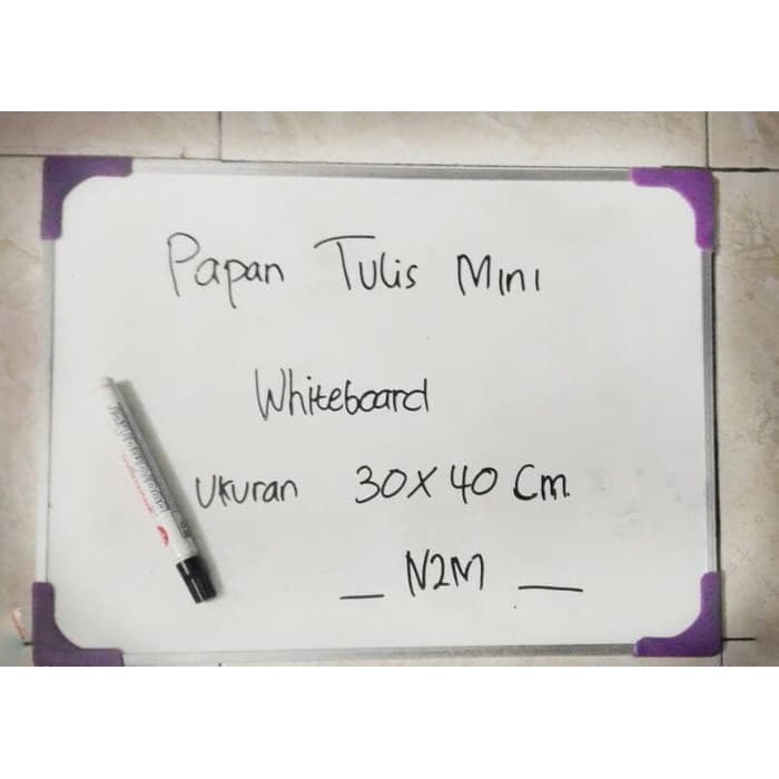 

Whiteboard Mini Papan Tulis Mini Uk 30x40 Cm Diskon