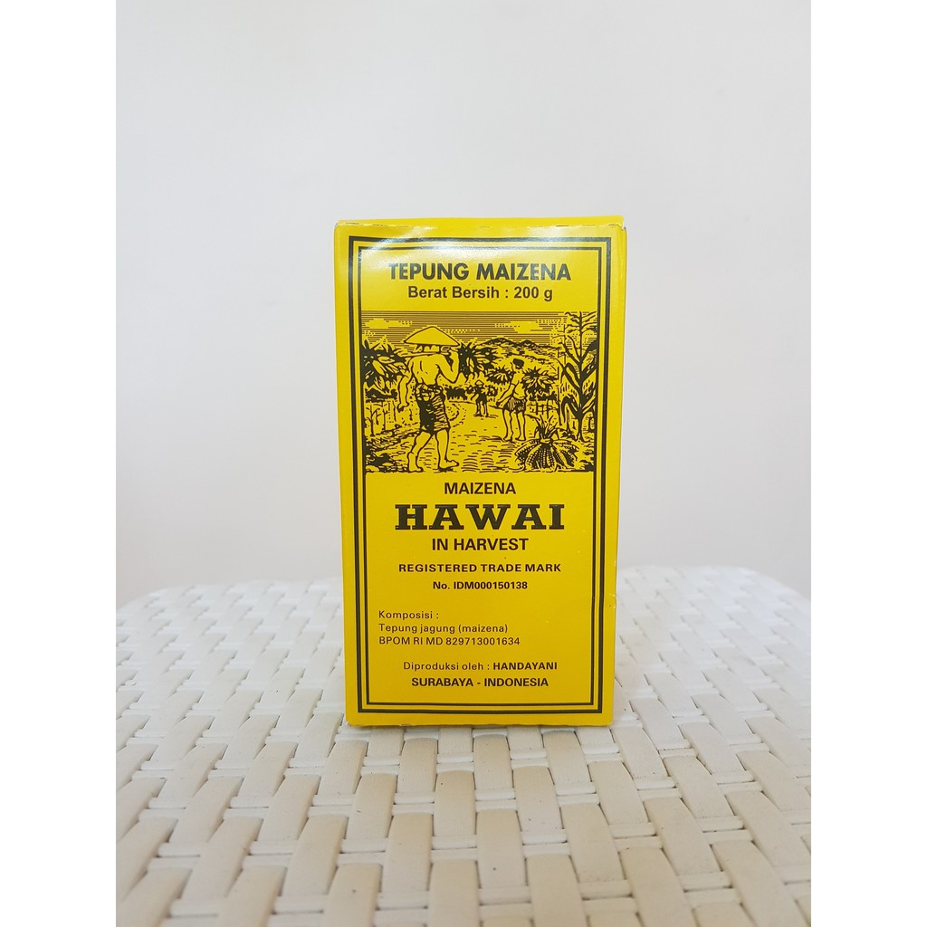 

TEPUNG MAIZENA HAWAI IN HARVEST 200 GR