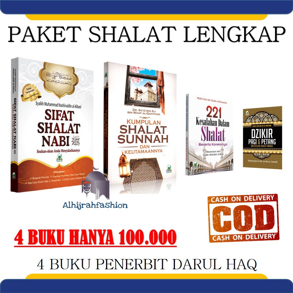 Buku Paket Solat Sifat Shalat Nabi Buku Paket Shalat Darul Haq