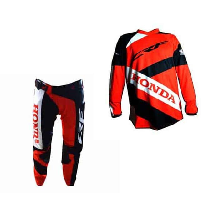 asli Honda CRF Jersey Set XL 34 bermutu