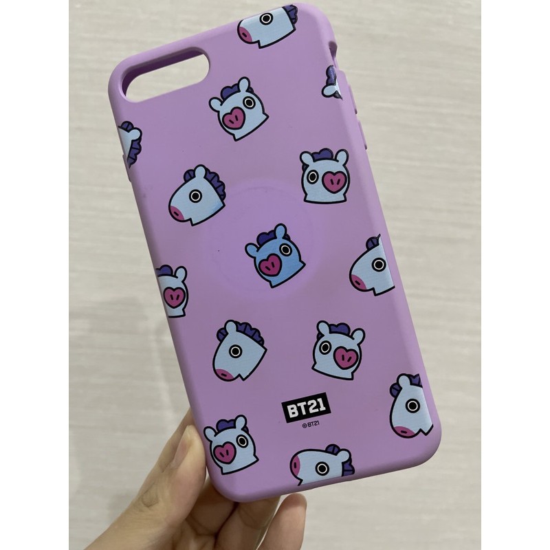 BTS BT21 mang official line store jelly iphone 8+ case
