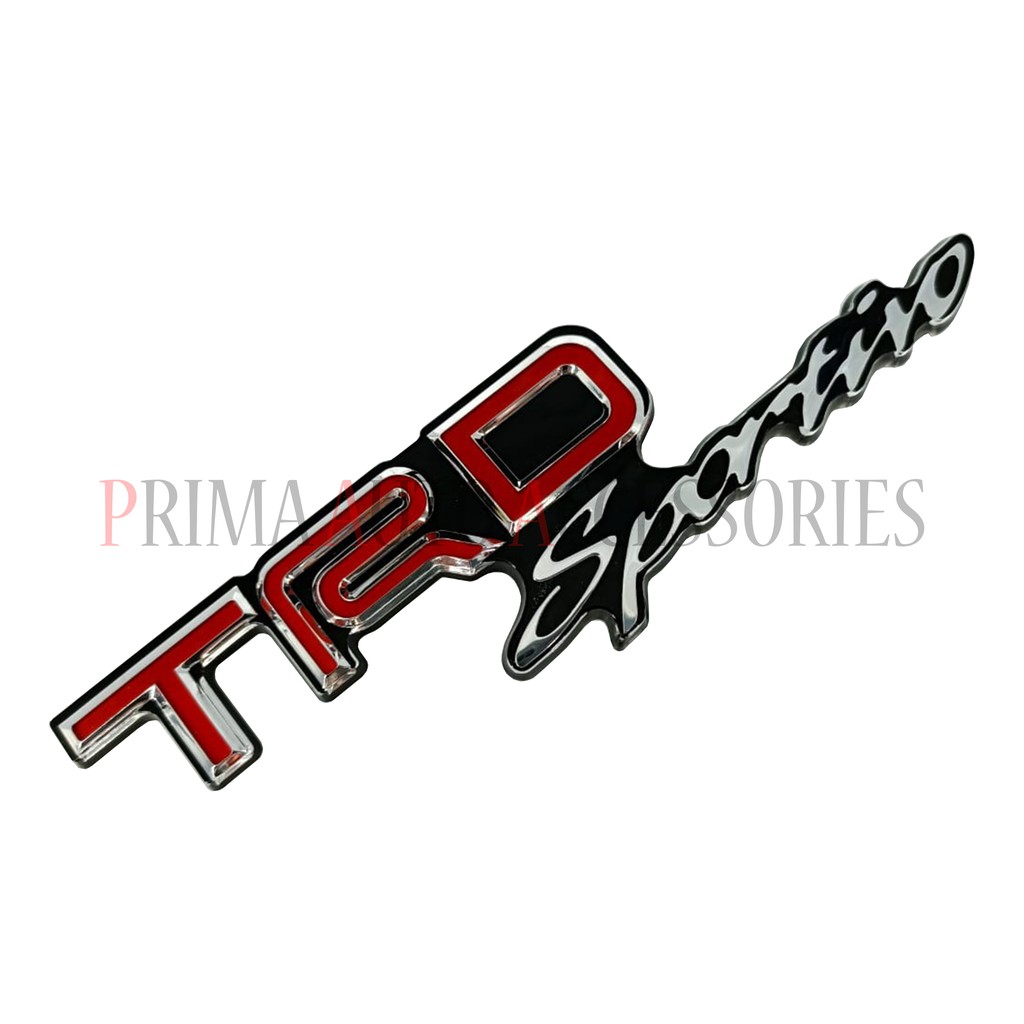 Logo Emblem Mobil TRD Sportivo VRZ Fortuner 16,8cm