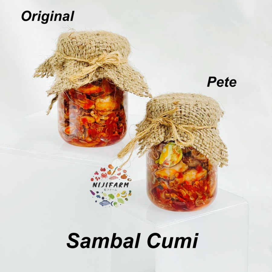 

Homemade Sambal CUMI PETE DAN CUMI