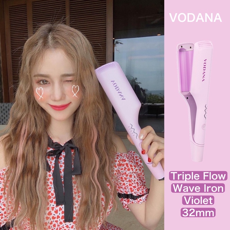 新登場 VODANA トリプルフローウェーブアイロン 32mm aaramrodrigues