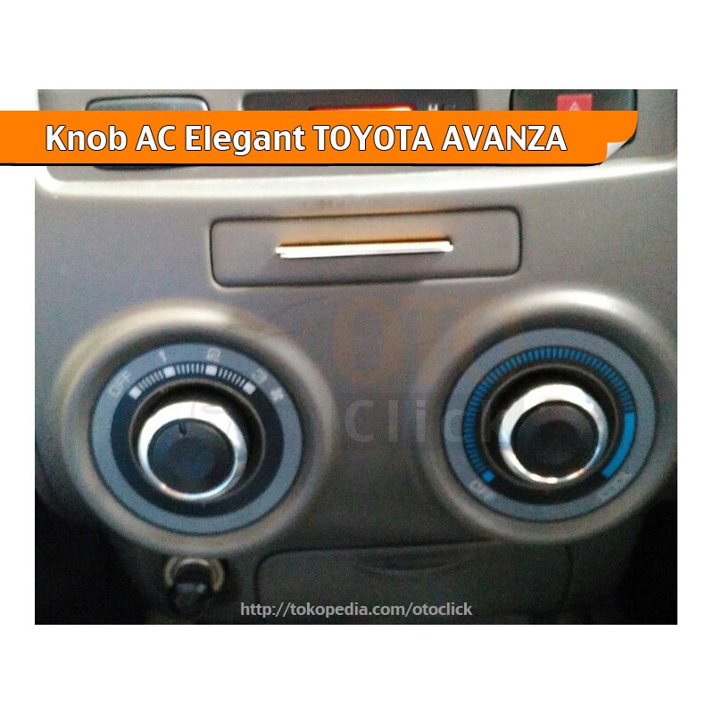 Knob AC Elegant Bundar untuk Mobil Toyota Avanza MURAH