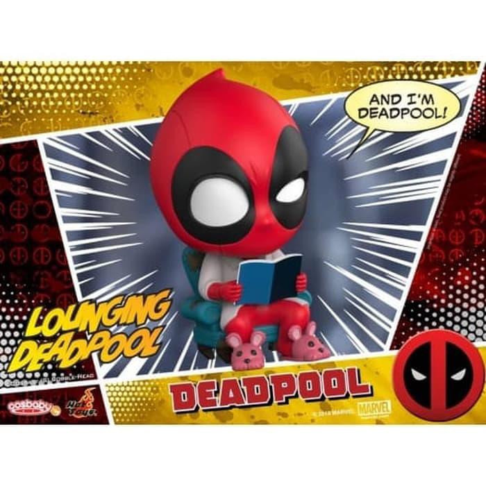 [mainan-hobi] Hot Toys Cosbaby Marvel Deadpool - Lounging Deadpool
