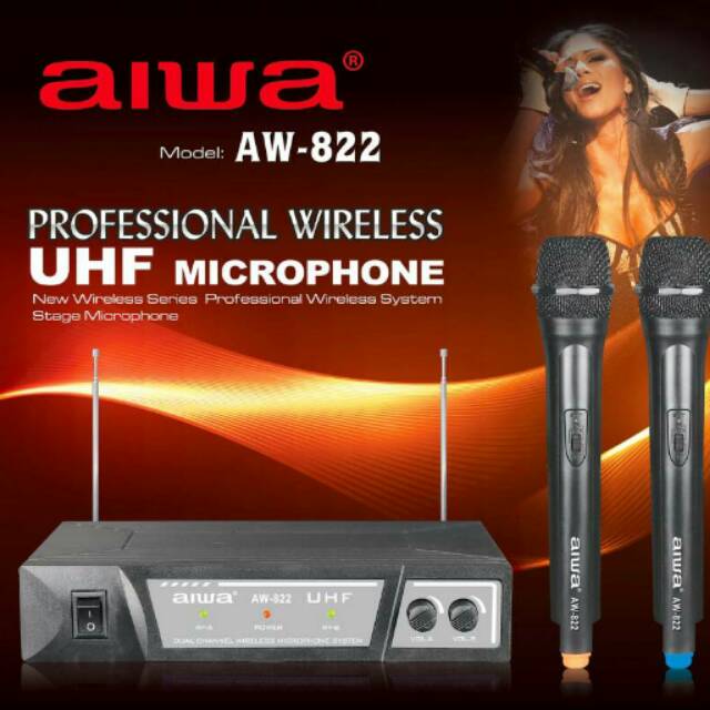 MICROPHONE AIWA AW-822