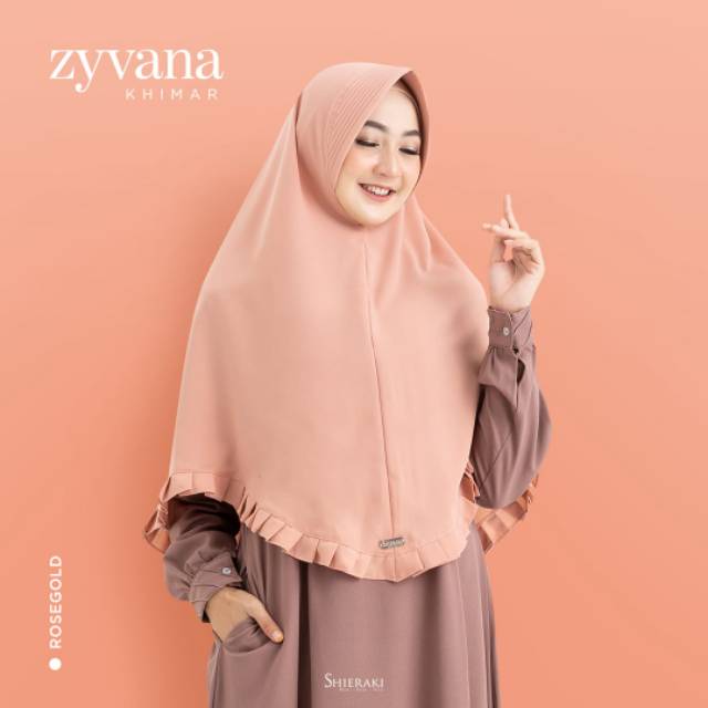 HIJAB INSTAN ZYVANA KHIMAR ORIGINAL BY SHIERAKI INDONESIA