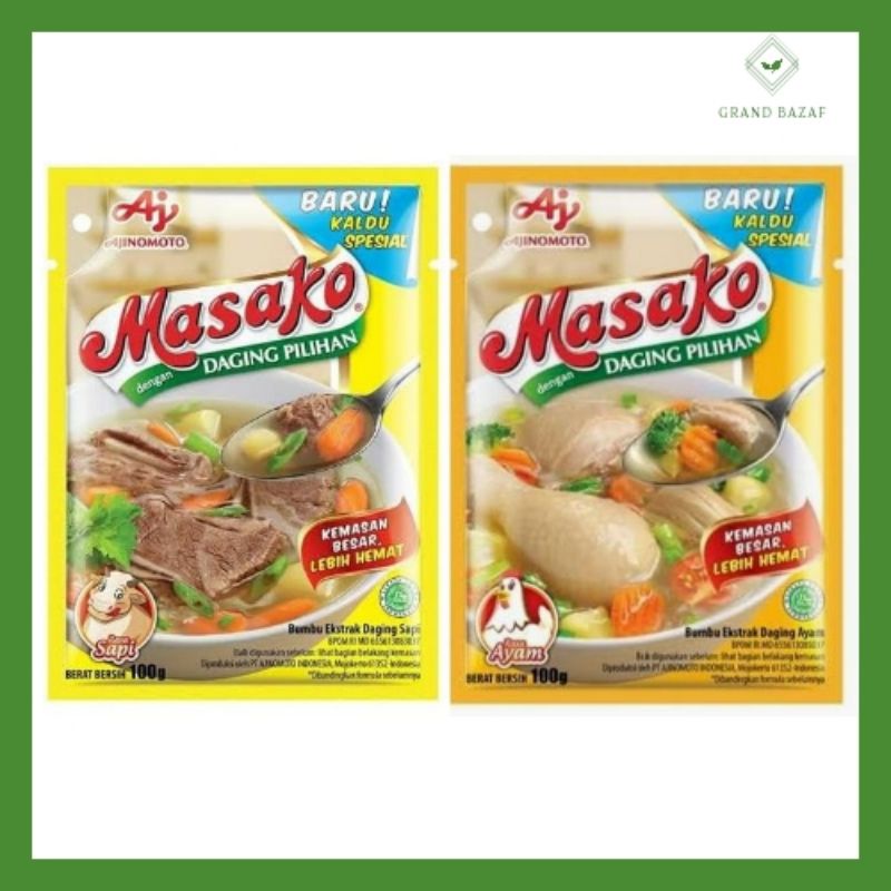

MASAKO Kaldu Bubuk 100gr