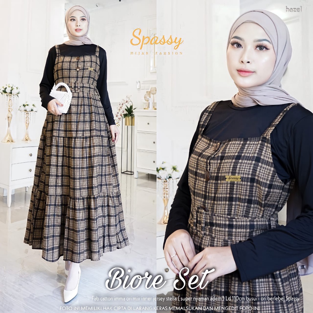 BIORE SET BY SPASSY / JUMPSUIT MURAH / OVERALL SET