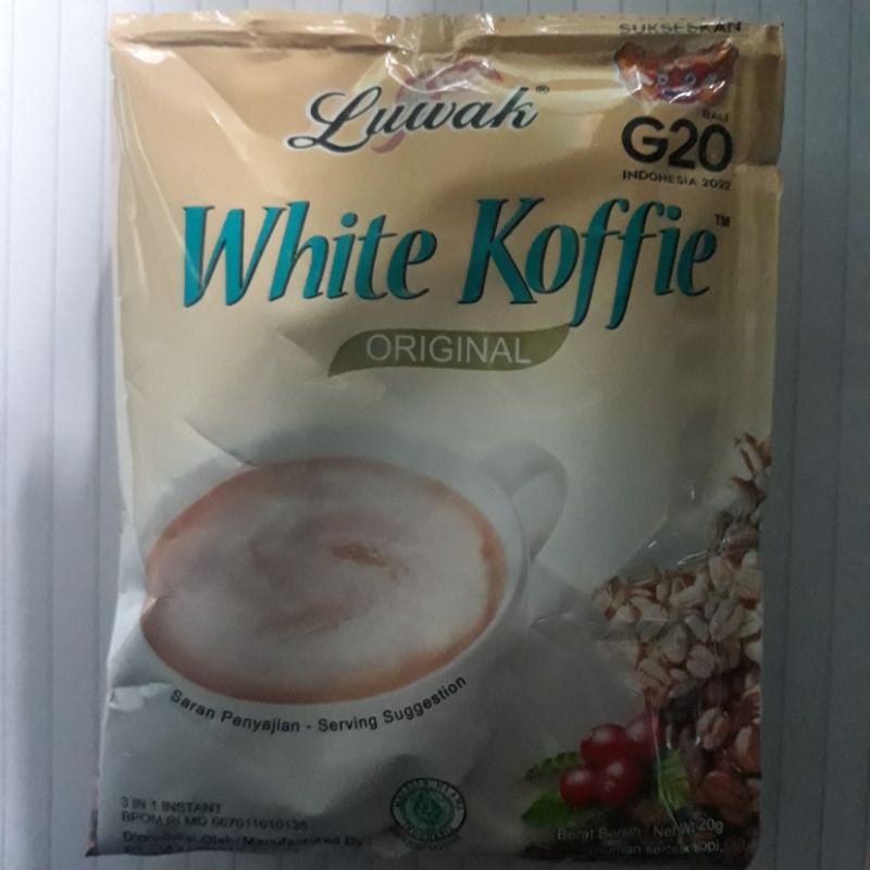 luwak white koffie original  Kopi Luwak White Koffie Sachet  Luwak White Koffie Original  Kopi Luwak