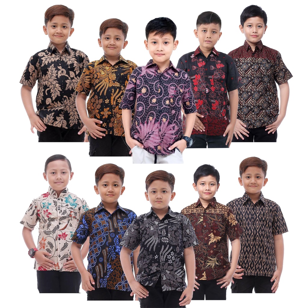 KEMEJA BATIK ANAK LAKI LAKI /BATIK ANAK LAKI LAKI / BATIK ANAK LAKI / BATIK ANAK COWOK / BATIK ANAK 