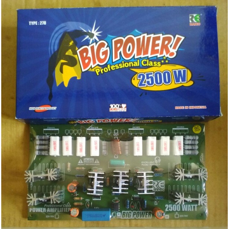 Kit Power Driver 2500W BIG POWER Mono