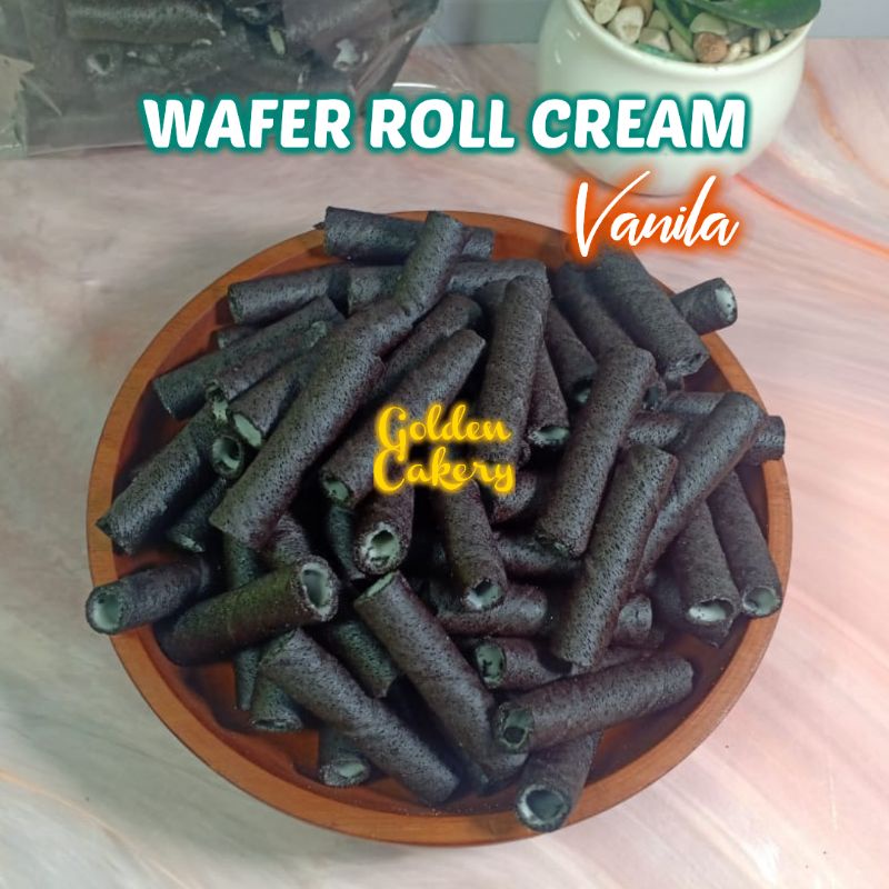 Wafer Roll Mini Kiloan VANILA