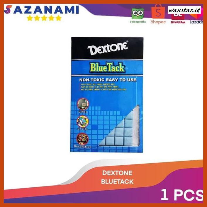 

TAKEREP- DEXTONE BLUETACK BLUE TACK LEM ATK LEM DEXTONE LEM PENGGANTI PIN PAKU -TNALAES-EPAT.