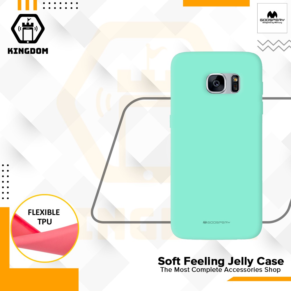 Casing Samsung Galaxy S7 Edge G935 Goospery Soft Feeling Jelly Case