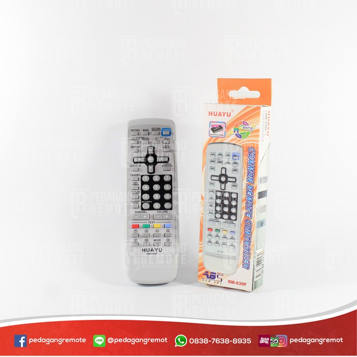 Remot/Remote TV Multi/Universal Tabung JVC