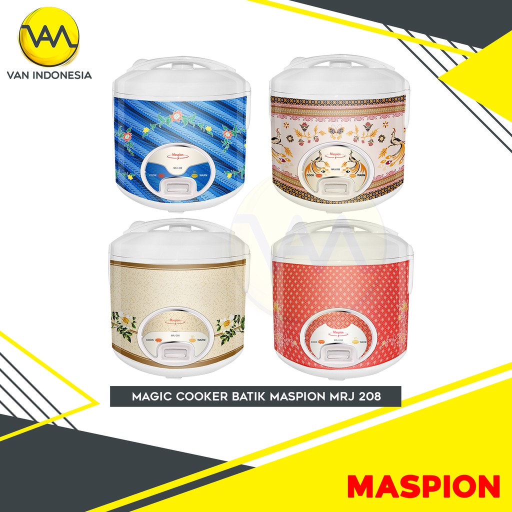 MASPION Magic Rice Cooker Motif Batik MRJ 208