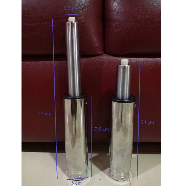 Grosir Hidrolik / Gaslift Kursi Kantor uk` 100 kemasan baru ★★.-2