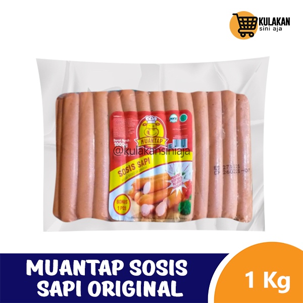 

MUANTAP Sosis Sapi Ori Short 1 Kg